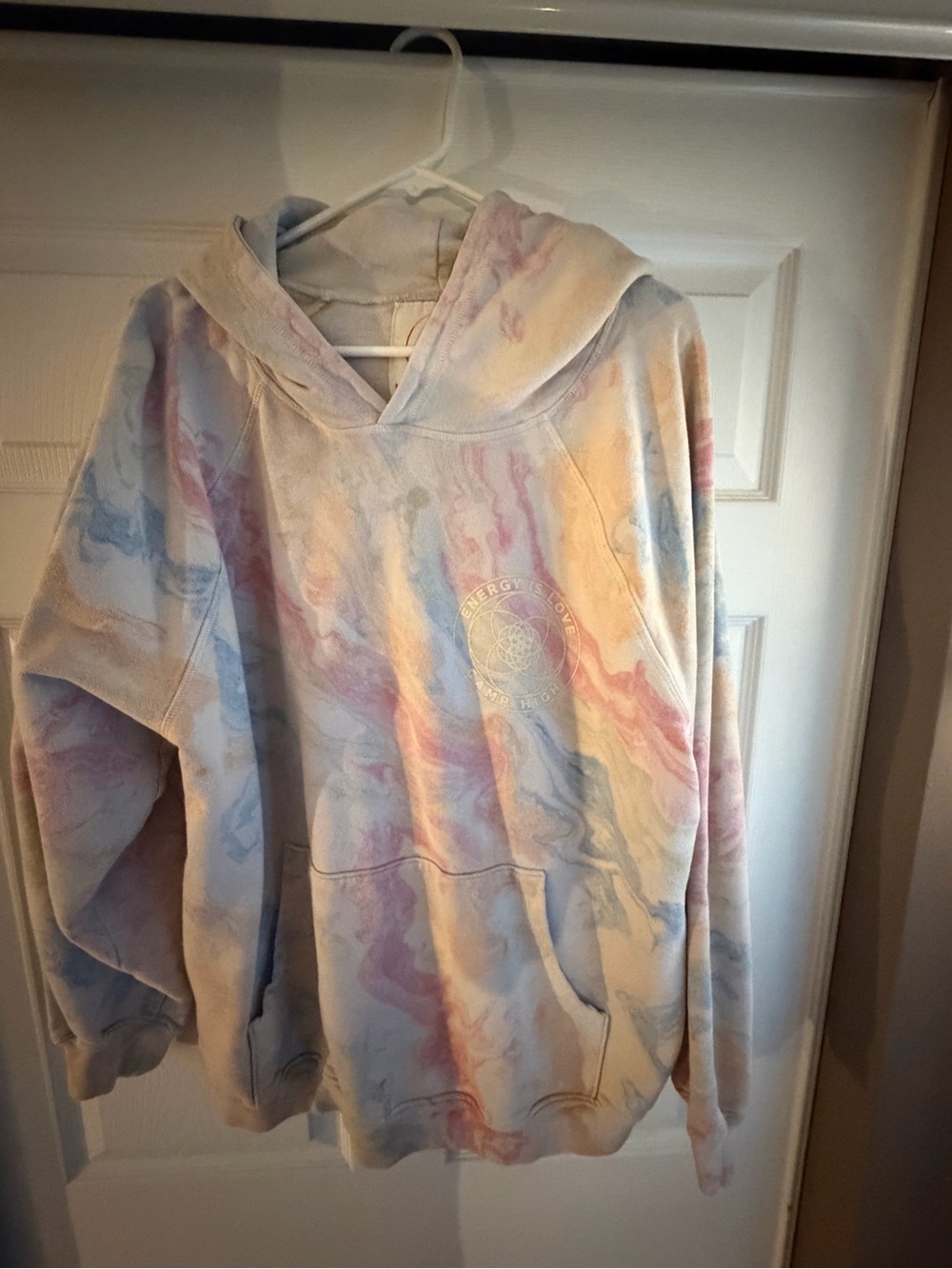 Camp High Energy Is Love Tie Dye Hoodie 2XL + Bonus pants - Picture 3 of 4